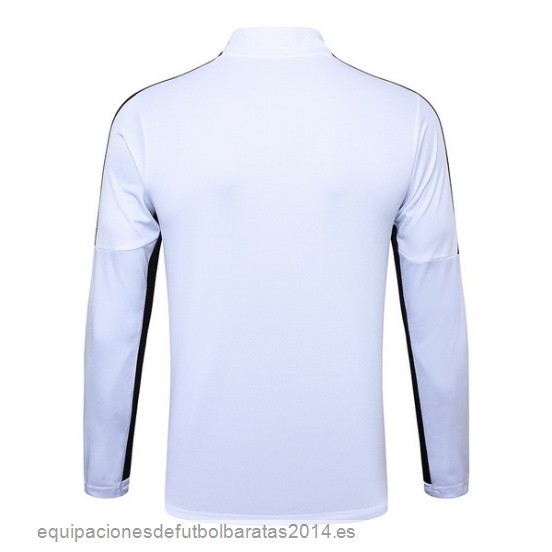Nuevo Sudadera Entrenamiento Paris Saint Germain 23/24 Blanco Negro Baratas
